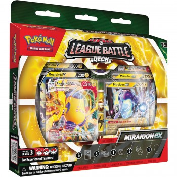 Pokémon TCG: Miraidon ex League Battle Deck kortų kaladė